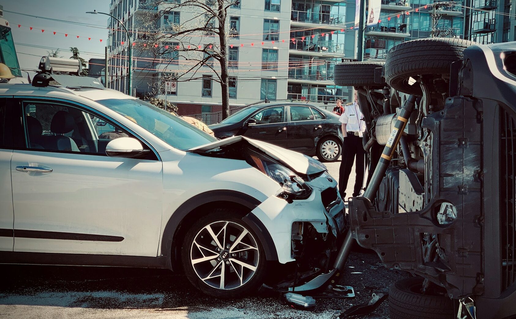 car crash caused by mechanical failure